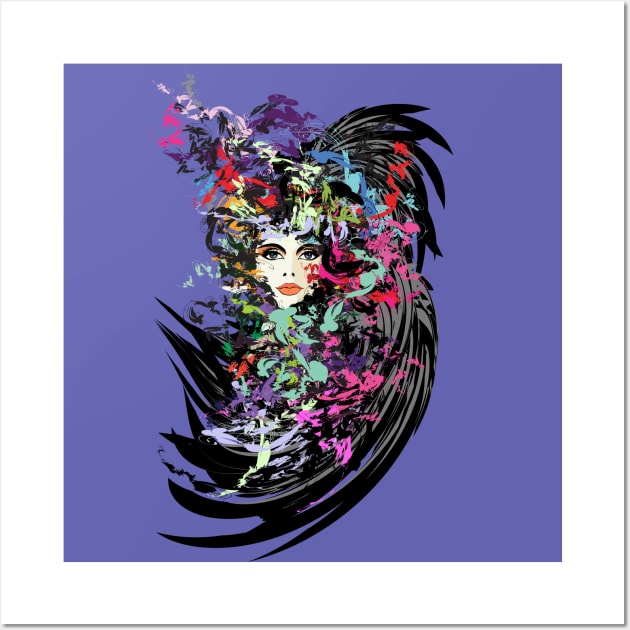 Carnival woman Wall Art by CindyS